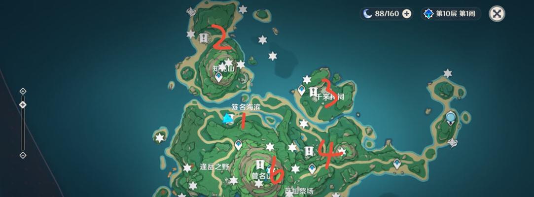 《探索原神海岛支线，揭秘隐藏的宝藏》（海岛支线攻略，解锁最珍贵的秘密）