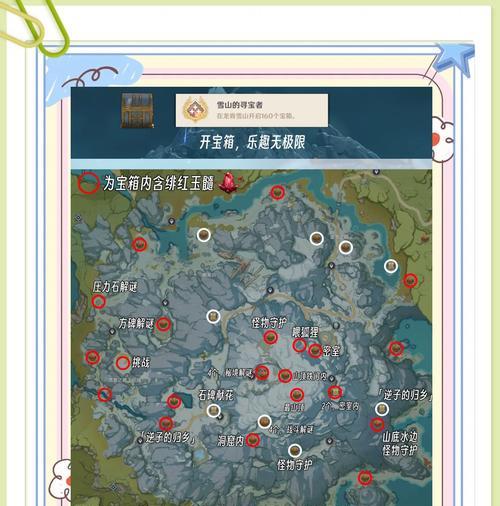 探索原神中的神奇森林（精华攻略，带你解密森林中的隐藏秘密！）